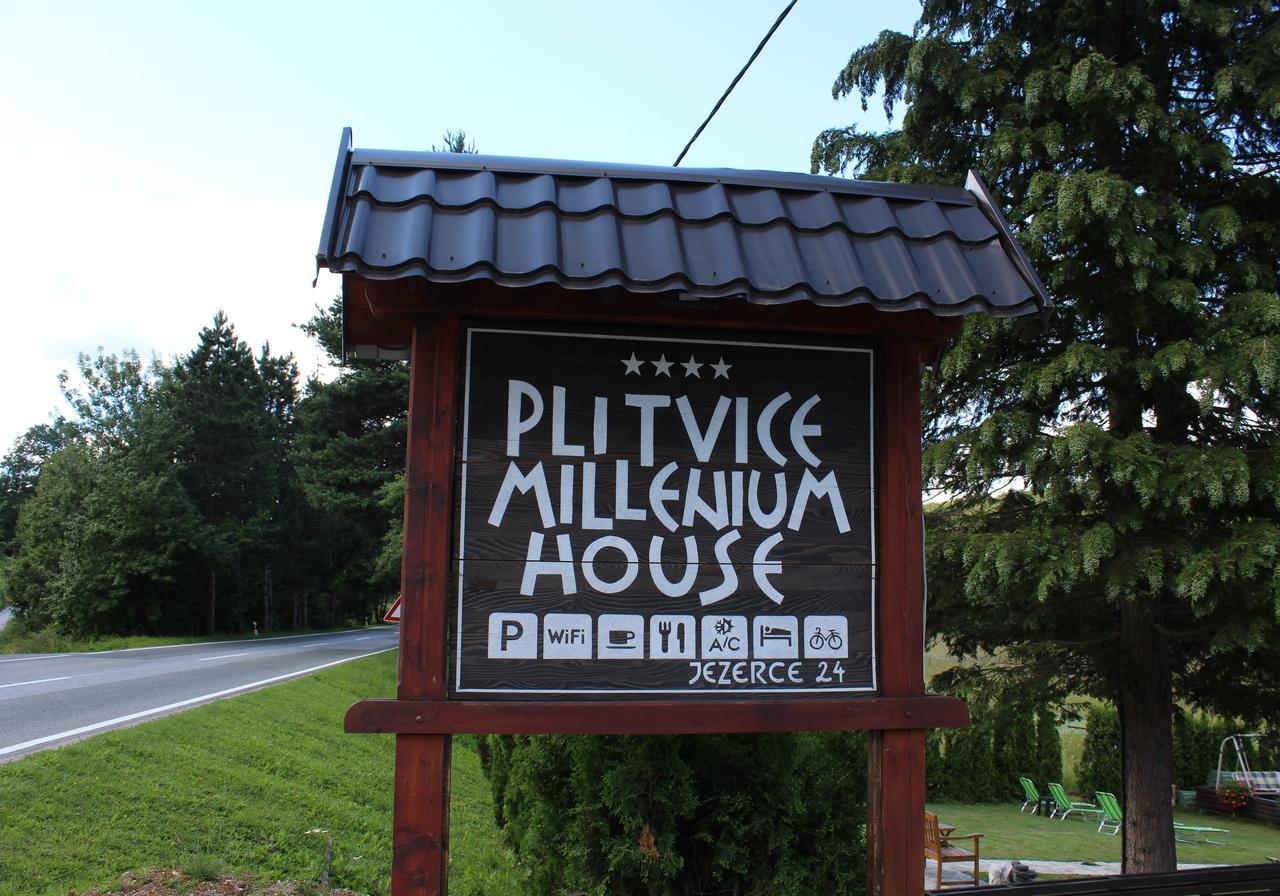 Plitvička Jezera B＆B ミレニアム ハウス Bed & Breakfast エクステリア 写真